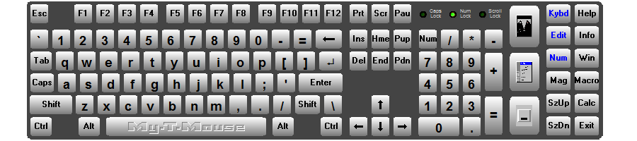 On-screen Keyboard for Tablet